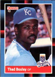 1988 Donruss Baseball Cards    348     Thad Bosley